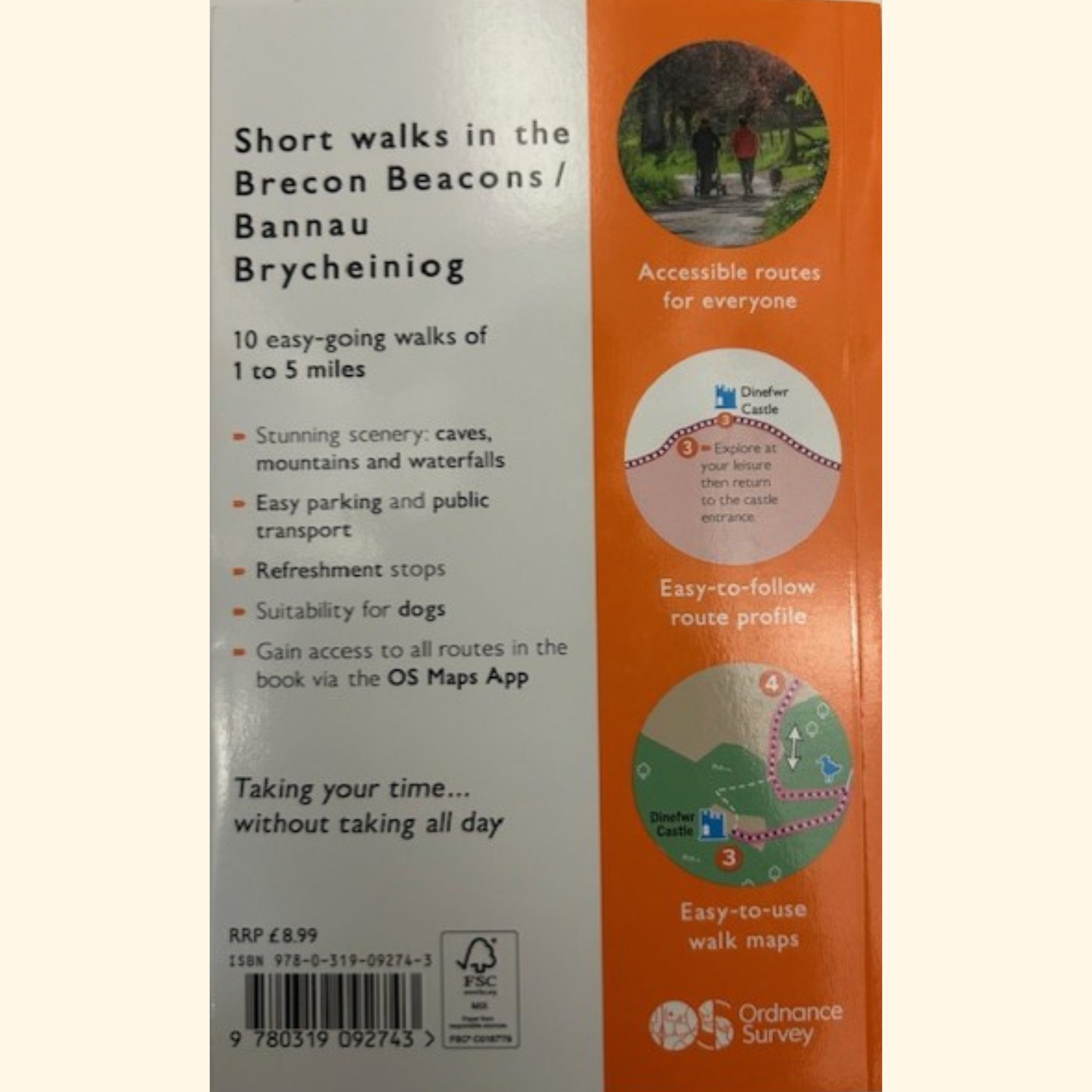 Brecon Beacons/Bannau Brycheiniog Short Walks Made Easy an OS Guide