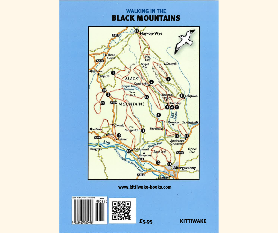 Walking in the Black Mountains - Kittiwake Guide